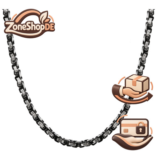 Halskette herren edelstahl - halskette,