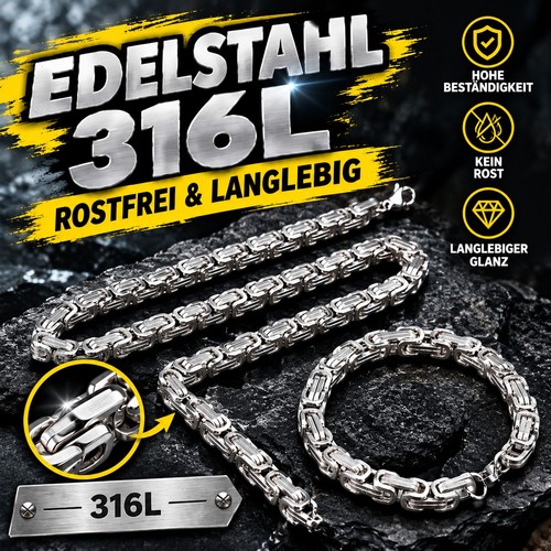 Königskette armband set - +,
