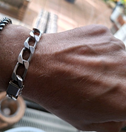 Massives vintage armband - massives,