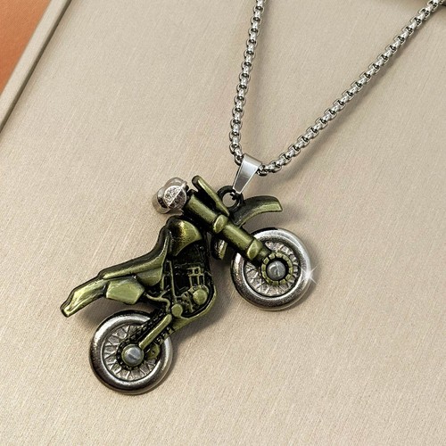 Biker halskette anhänger - halskette,