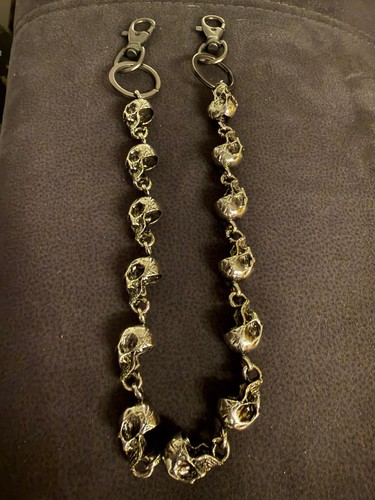 Biker hosenkette totenkopf - biker-hosenkette,,
