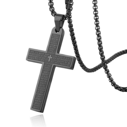 Halskette 60cm mit - , kreuz