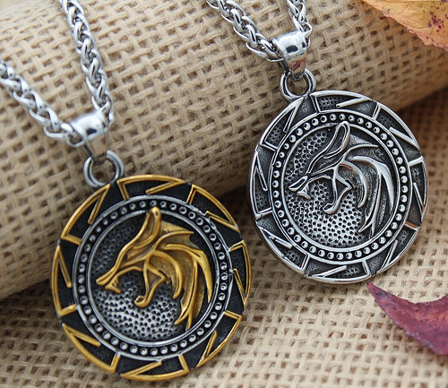 Herren edelstahl - 🐺⚔️,