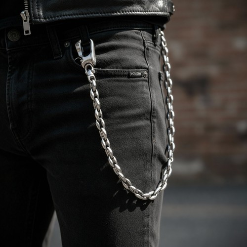 Hosenkette herren edelstahl - herren,