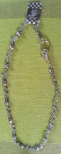 Skull bikerkette börsenkette - skull,