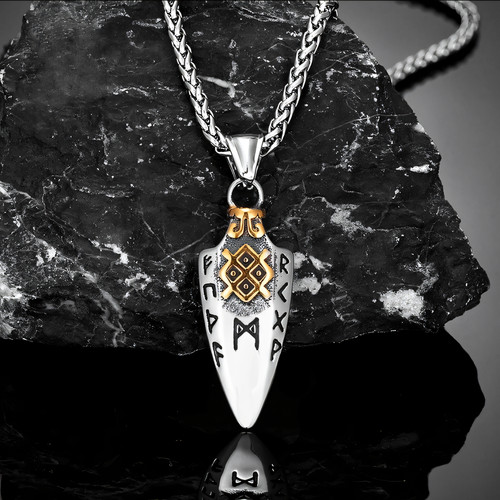 Odins speer mit valknut - odins,