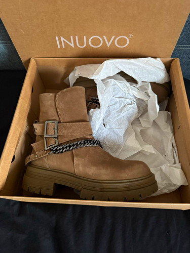 Inuovo damen bikerstiefel - damen,