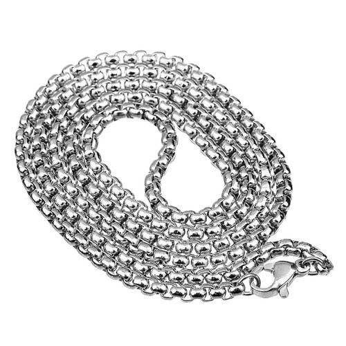 19cm 100cm halskette silber - 100cm,