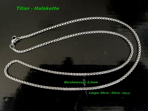 Halskette kette aus titan - halskette,,